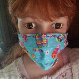 Kid Size Mask w/ Silver/Copper Filters-FlipFlops